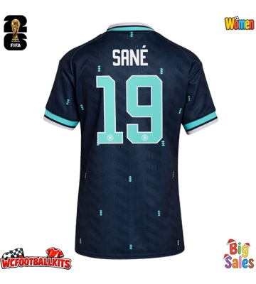 Germany Leroy Sane #19 Replica Away Stadium Shirt for Women World Cup 2026 Short Sleeve